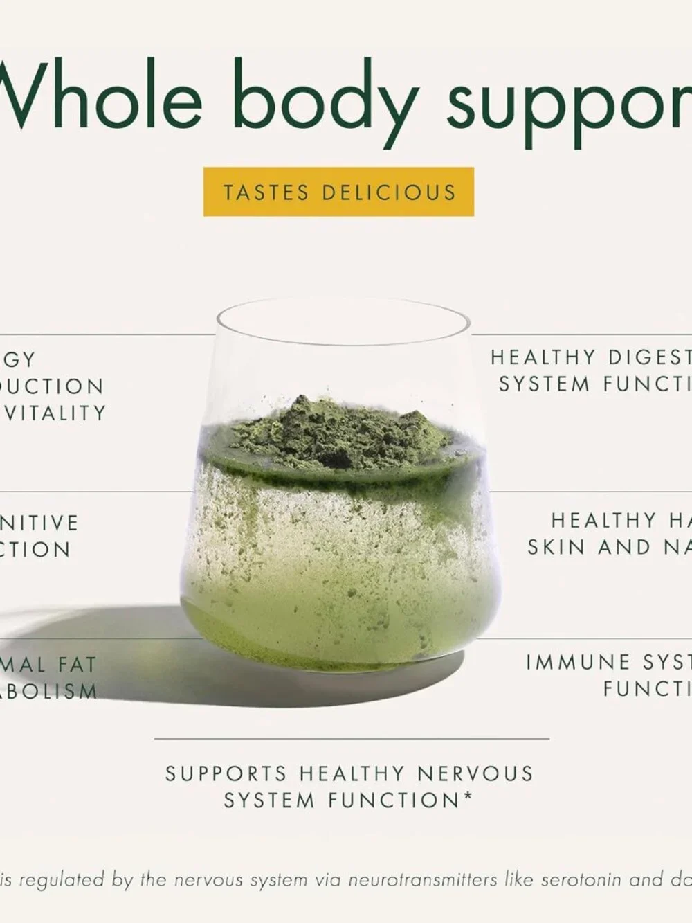WelleCo The Super Elixir Daily Greens Powder, Probiotic Drink Mix